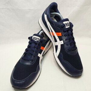 Asics Tiger Runner Shoes Mexico 66 Blue Orange 1201A093 Sneakers Men's Size 10